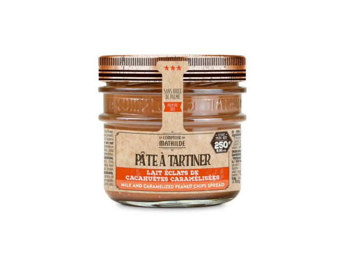 Pâte à Tartiner Lait Eclats Cacahuètes Caramélisées