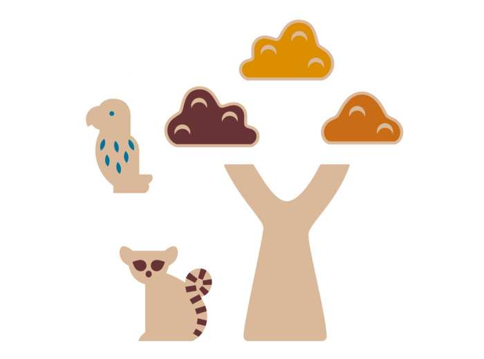 Coffret Baobab + boite craft 16.5x12.5cm