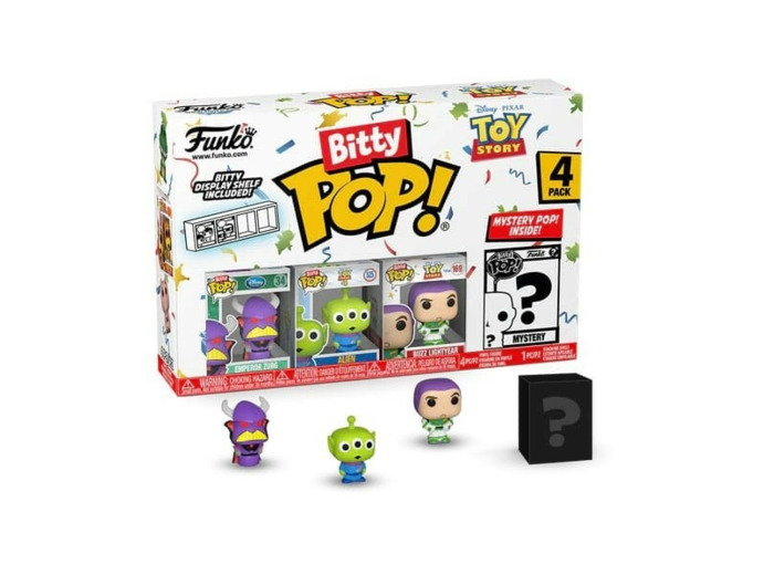 Toy Story - Bitty Pop! Pack 4 figurines Bitty POP! Zurg 2,5 cm