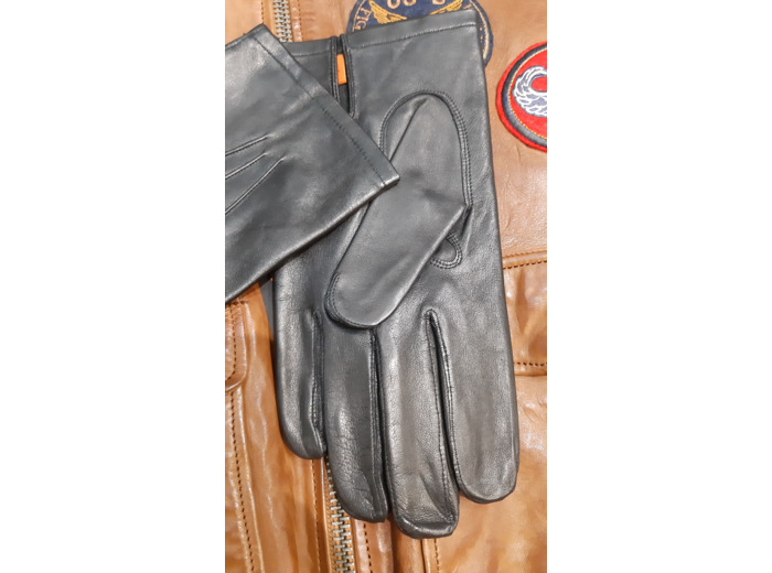 GH202AGDS Gants homme cuir noir