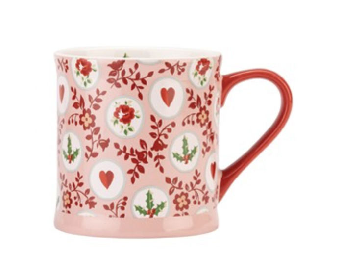 Mug Cath Kidston Holly Spots Mollie Rouge