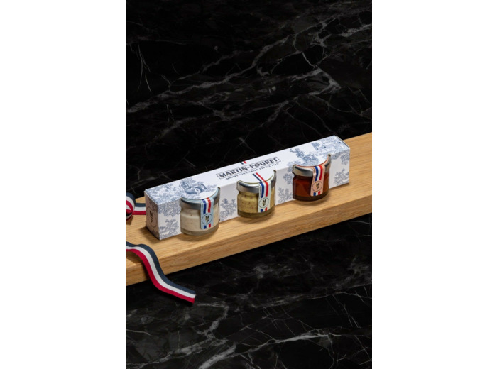 Coffret mini Mayonnaise, Moutarde et Ketchup