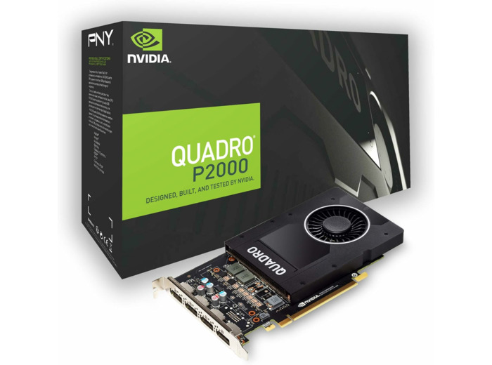 nVidia Quadro P2000 - 5Go GDDR5 - 919987-002 - Carte vidéo PCI-E