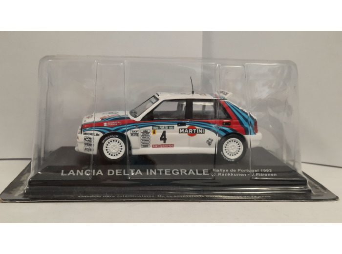 LANCIA DALTA INTEGRALE 1992 RALLYE DU PORTUGAL 1/43