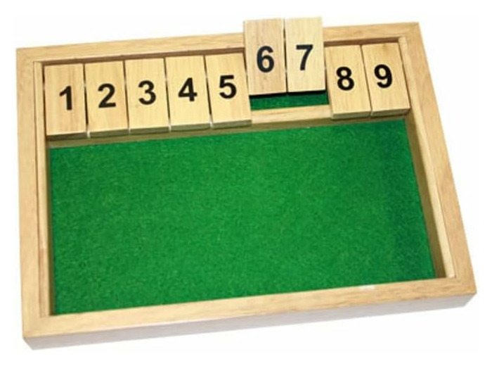 Shut the box 9 cases