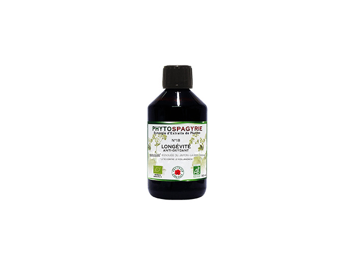 Phytospagyrie N°18 Longévité (Anti-oxydant)-300ml-Vecteur Energy