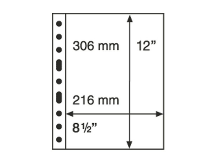 FEUILLES PLASTIQUES GRANDE 1 COMPARTIMENT  NOIR 333555 par 5