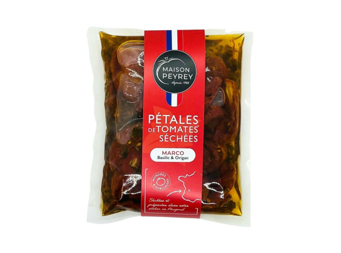Pétales de tomates® séchées « Marco » – Maison Peyrey (sachet 200 g)