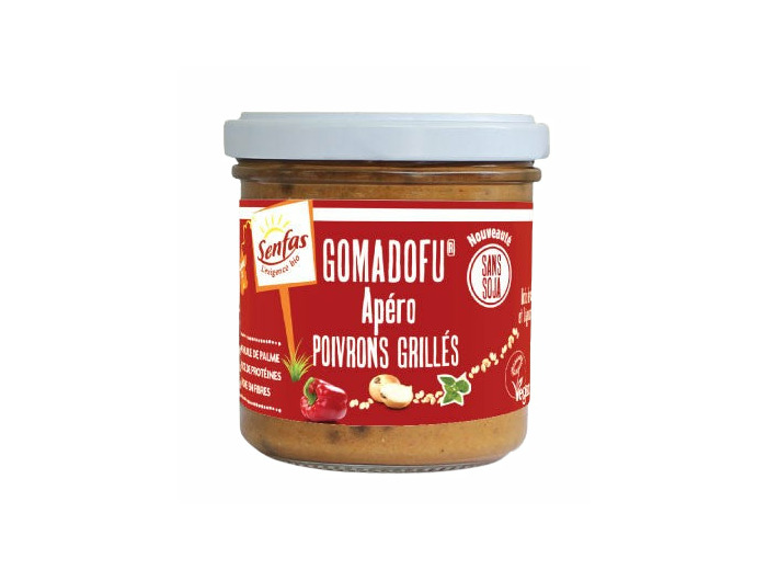 Gomadofu Poivrons Grillés Tartinable Bio 140g – Senfas
