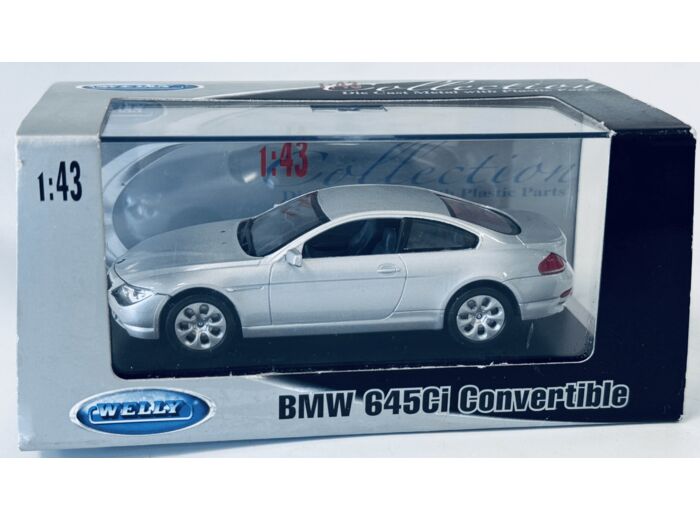 BMW 645 CI CONVERTIBLE WELLY 1/43 BOITE D'ORIGINE