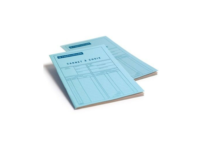 CARNET A CHOIX BLEU 1170 (Yvert)