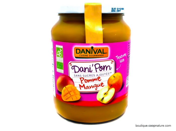 Dani'Pom Pomme Mangue Bio 700g