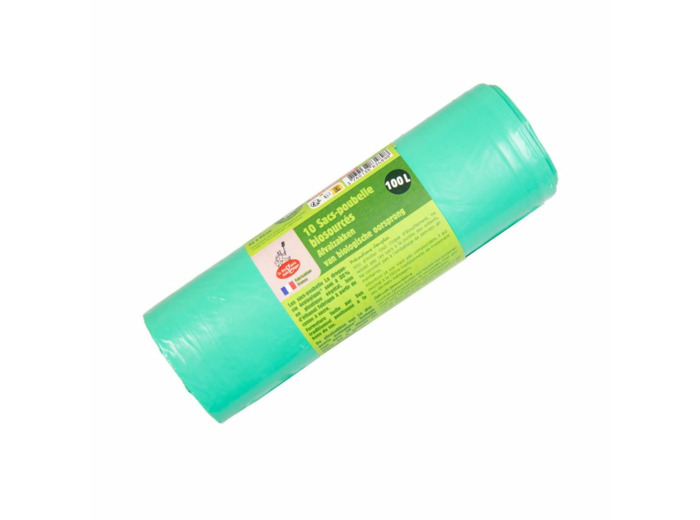 Sacs poubelle ecologiques 100L (10) La Droguerie Ecologique