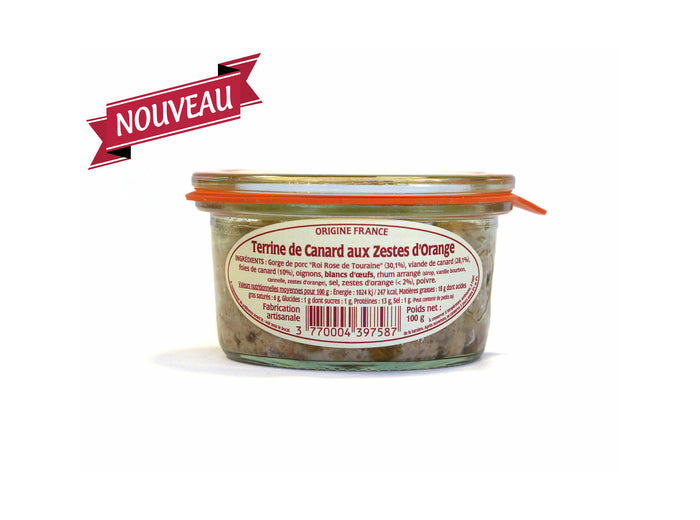 Terrine de Canard aux Zestes d’Orange 100 g