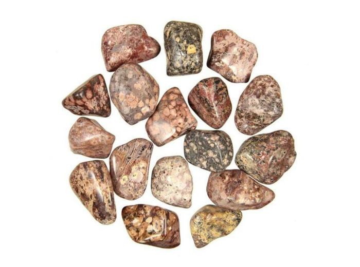 Pierre roulée Jaspe Léopard