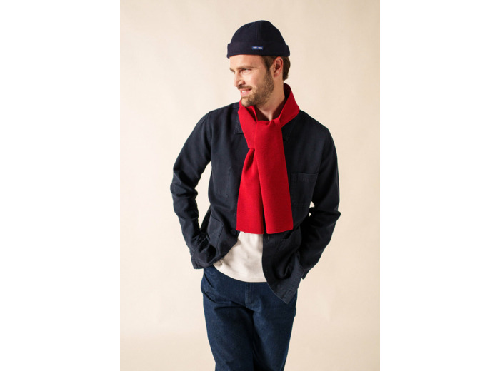 Echarpe unie Scarf 100% laine SAINT JAMES