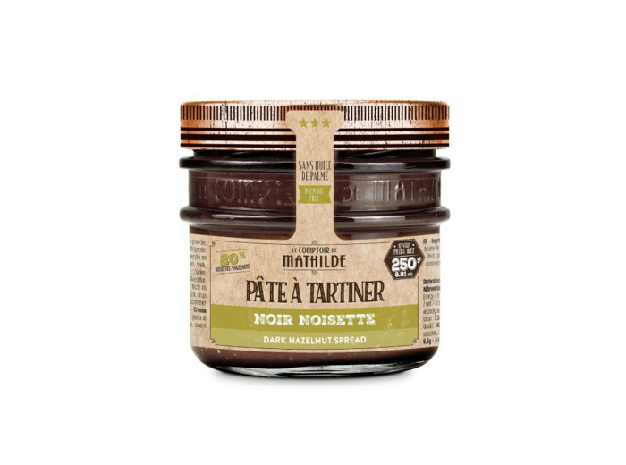 Pâte à tartiner Noir Noisette 250G