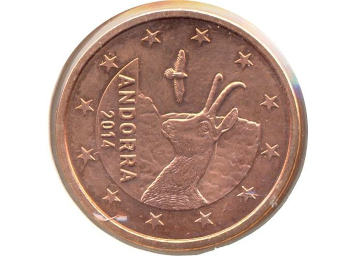 ANDORRE 2014 5 CENTIMES SUP