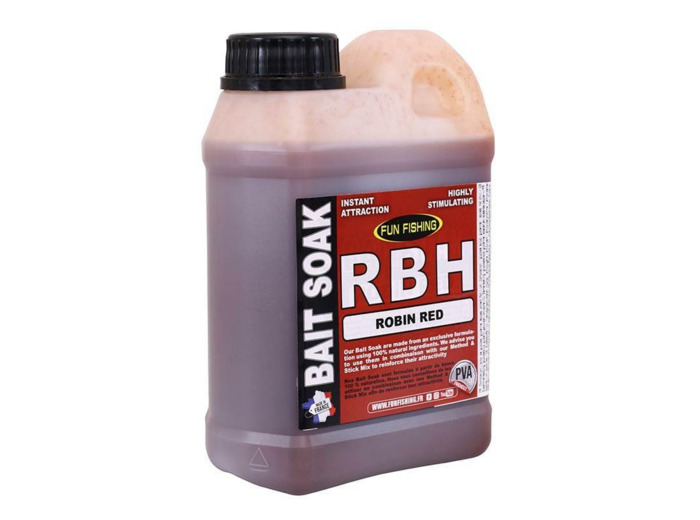 bait soak 1L robin red