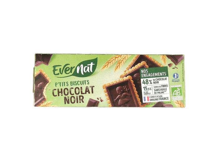 P'tits Biscuits Chocolat Noir 150g Bio
