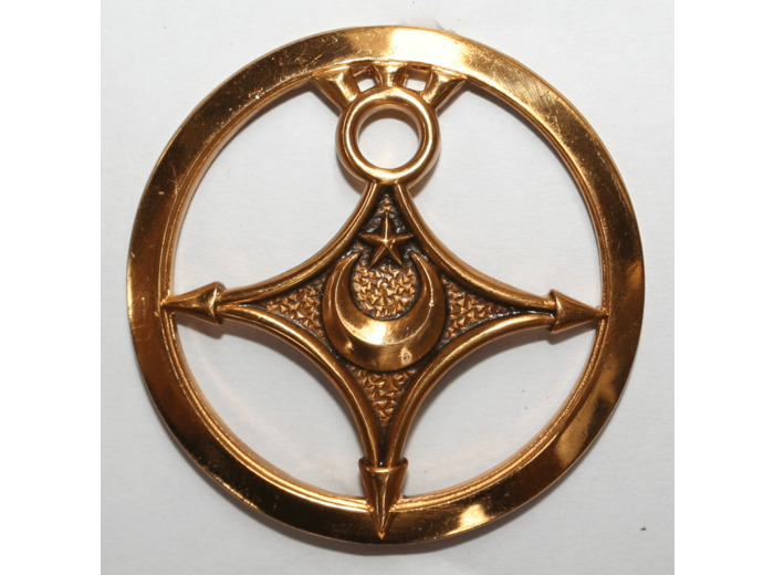 Insigne béret Troupes sahariennes Bichet (neuf)