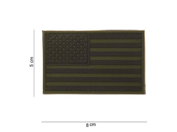 Patch 3D PVC Drapeau USA (BV)