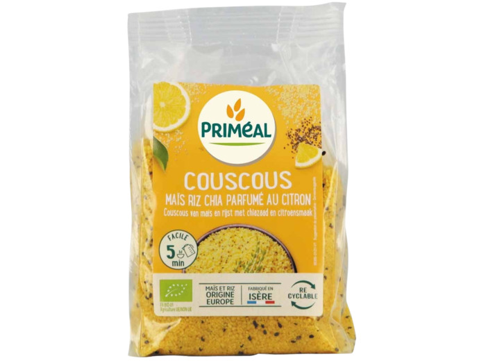 Couscous Bio Maïs, Riz, Chia Citron-300g-Priméal
