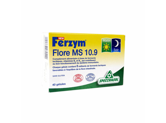 Ferzym Flore MS 10.9-40 gélules-Specchiasol