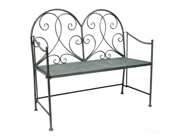 Banc jardin 2 places 42x104x95cm