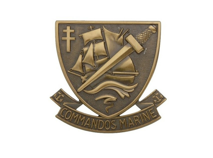 Insigne Béret Bronze Commandos Marine