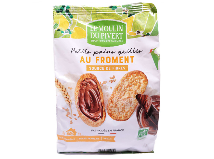 Petits Pains Grillés Au Froment Bio 225g
