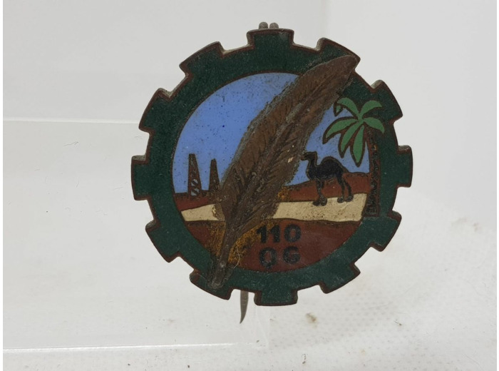 INSIGNE MILITAIRE SAHARA 110 QG 1169 DRAGO
