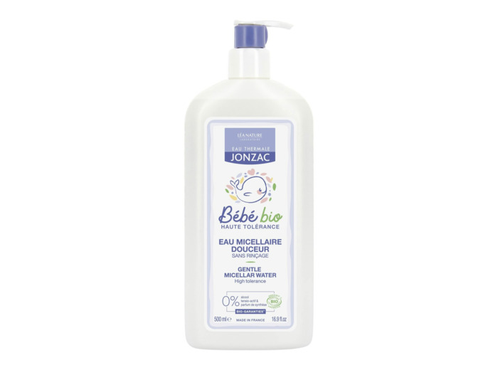 Eau micellaire douceur BB 500ml Jonzac Bebe Bio