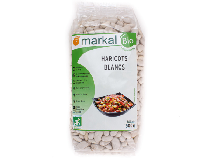 Haricots Blancs Médium Bio 500g