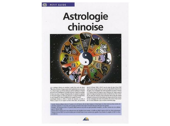 Astrologie chinoise