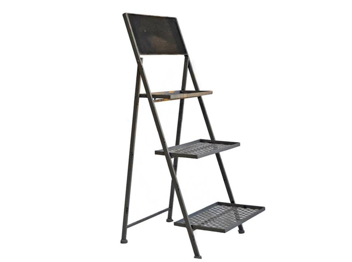 Etagères à plantes avec écriteau 104x41x54 cm