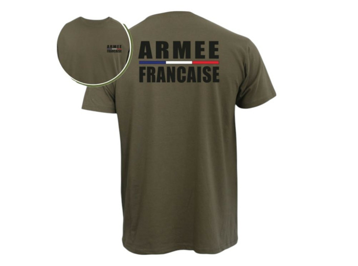 T-shirt Armée Française (kaki)