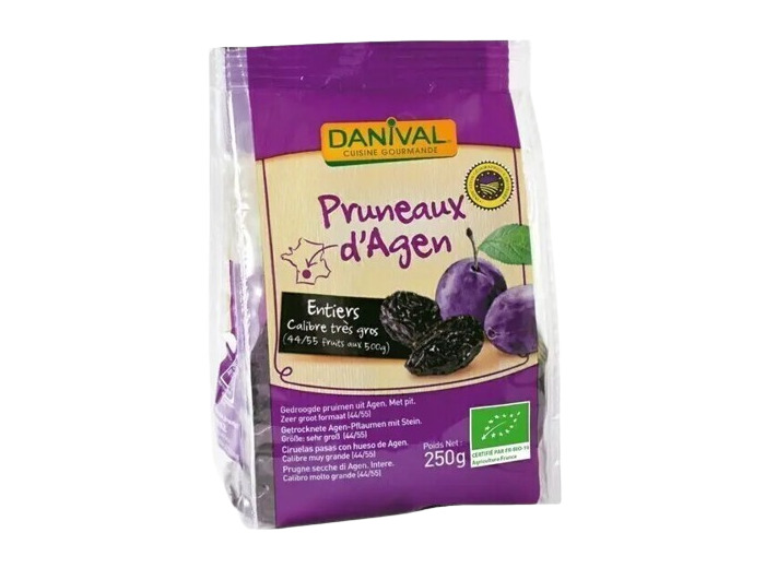 Pruneaux d'Agen Bio gros calibre-500g-Danival