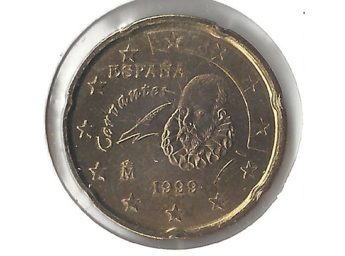 Espagne 1999 20 CENTIMES SUP