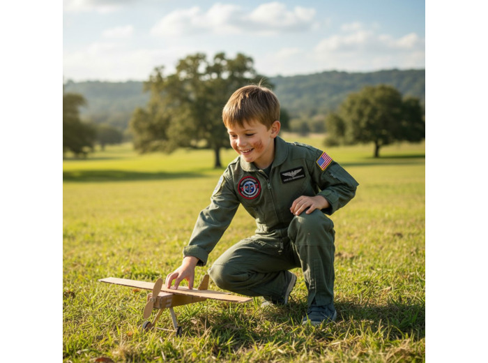 Combinaison enfant (verte)