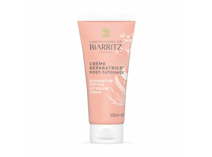 Crème réparatrice post-Tatouage Bio-100ml-Laboratoires de Biarritz