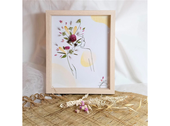 figurine végétalisée