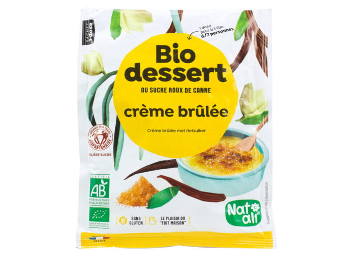 Bio Dessert Crème Brulée Bio 80g