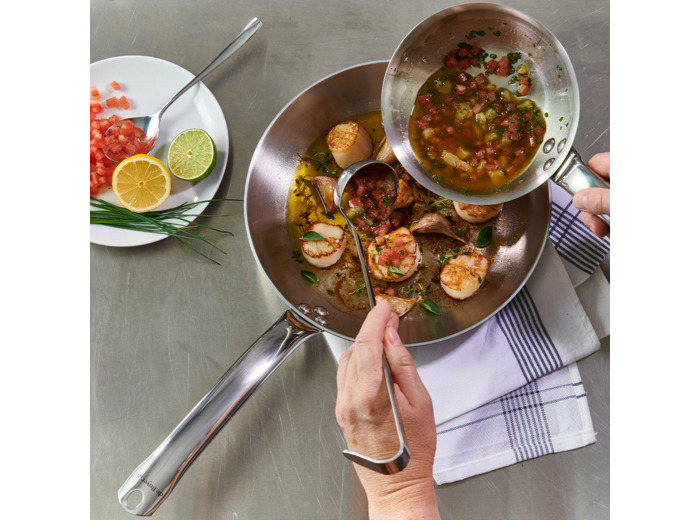 POELE INOX ALCHIMY POIGNEE FIXE