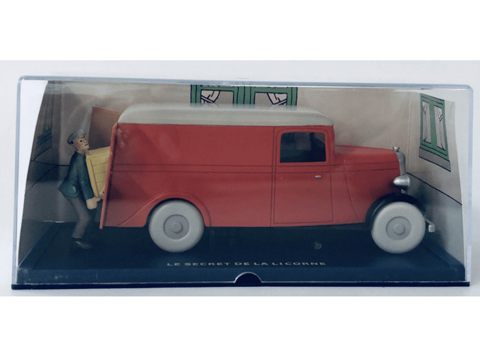 TINTIN LE SECRET DE LA LICORNE LA CAMIONNETTE 1946 1/43 BOITE D'ORIGINE
