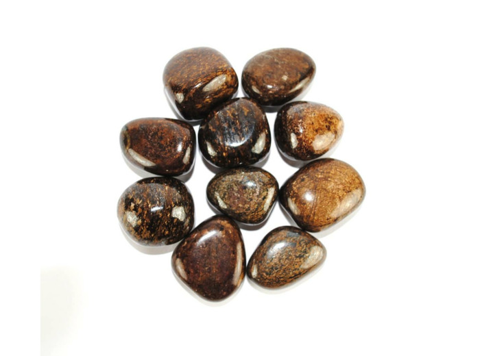 Pierre roulée Bronzite