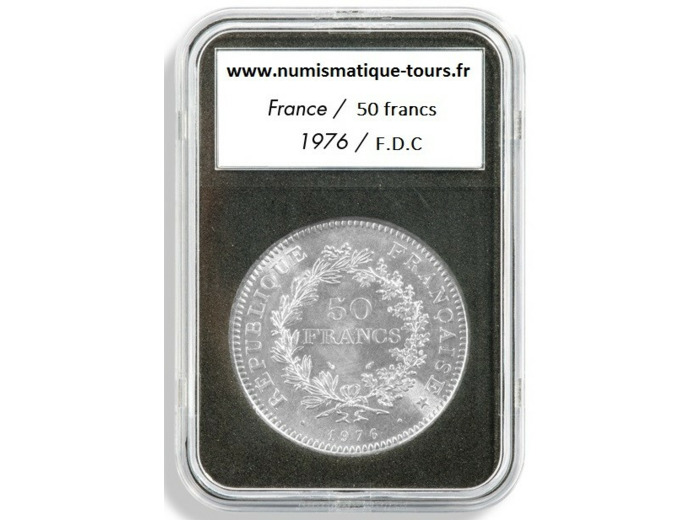 Capsules EVERSLAB pour monnaie de diametre maxi 37 mm 342044