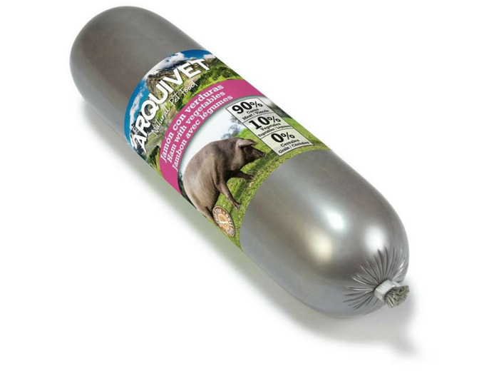 ARQUIVET, Saucisse de jambon aux légumes - 500g