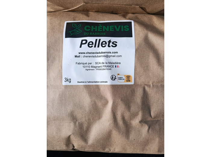 pellet de chenevis 3kg