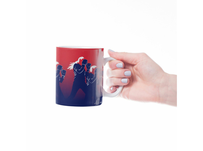Tasse ou mug boxe/boxing "Sur le ring  du boxeur et de la boxeuse" - Personnalisable